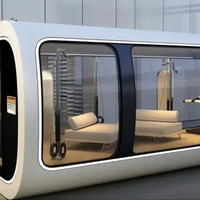 Serre en acier respirante et silencieuse de 20 pieds avec design moderne, portable pour utilisation en kiosque de parc