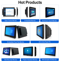 Monitor LCD Industrial de Escritorio con Pantalla IPS de 11.6 Pulgadas, 1366x768/1920x1080, Sin Táctil, Carcasa Metálica, Compatible con Realidad Virtual