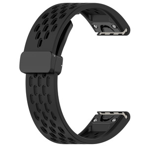 Correa Ajustable de Silicona con Hebilla Magnética, Resistente al Agua, de 26mm, 22mm, 20mm, para <span class=keywords><strong>Garmin</strong></span> Fenix <span class=keywords><strong>Enduro</strong></span> <span class=keywords><strong>2</strong></span> 3 Tactix8 47MM - Product Image 4