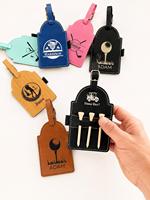 Étiquette de sac de golf personnalisée en similicuir gravable au laser, porte-tee de golf en cuir PU gravé au laser avec logo personnalisé, cadeau pour golfeur