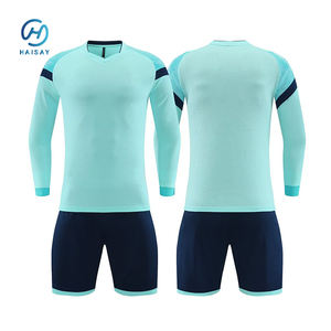 Sublimación personalizada gran oferta fútbol <span class=keywords><strong>portero</strong></span> Jersey barato hombres manga larga fútbol uniforme Club entrenamiento fútbol desgaste - Product Image 1