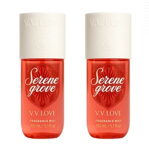 2*150ml Vv Love - Serene Grove - Brume parfumée pour femmes, parfum frais, spray corporel longue durée, brume corporelle - Product Image 1