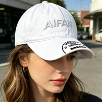 Gorra de Béisbol Vintage Hip-Hop con Bordado de Estrellas, Resistente, para Hombre y Mujer, Gorra con Protección Solar y Letras, Estilo Urbano Moderno