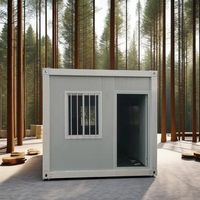 Maison de bureau mobile modulaire luxueuse et compacte, préfabriquée, détachable, en conteneur, moderne, respirante, multifonctionnelle pour l'extérieur