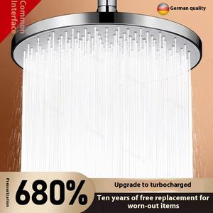 Ensemble <span class=keywords><strong>de</strong></span> douche pluie à tête unique haute pression Robinets thermostatiques en ABS poli Grand pommeau <span class=keywords><strong>de</strong></span> douche <span class=keywords><strong>de</strong></span> bain amélioré pour appartements - Product Image 5