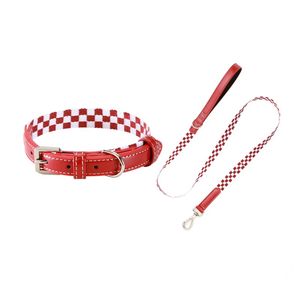 Collar de perro de algodón clásico de estilo británico ajustable, poliéster de lujo, a la moda estampado a cuadros, los últimos accesorios para perros - Product Image 3