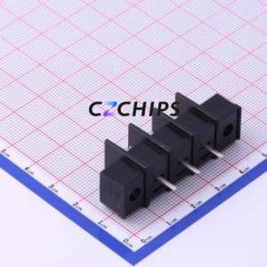 KF45CM-9.5-3P Barrier Terminal Block Through hole Component (THT),P=9.5mm Connector Two Sides 9.5mm 1x3P Straight Pin - Product Image 2