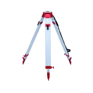 Cheap RJA10 Light Weight Aluminum Survey Tripod with Flat Head for Surveying Instrument Laser Auto Level GPS