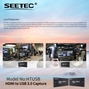 Seetec htusb USB3.0 HDMI chụp thẻ 1080p60 4K đầu vào, UVC/uac cắm OEM biểu tượng tùy chỉnh cho live streaming/chơi game/Y tế hình ảnh - Product Image 6