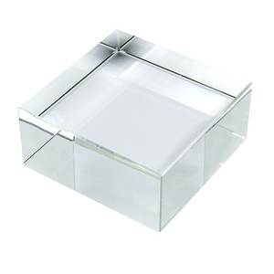 Soporte para Portátil CRYSTAL K9 90X90X50 MM, Cristal K9 Premium para Mayor Comodidad y Durabilidad - Product Image 1