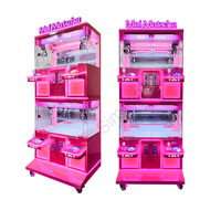 Machine à griffes miniature pour 4 joueurs, jeu d'arcade d'intérieur, machine à jouets en peluche à vendre auprès du fabricant