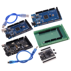 Mega2560 ATMEGA16U2 / Pro Mini <span class=keywords><strong>MEGA</strong></span> <span class=keywords><strong>2560</strong></span> <span class=keywords><strong>Mega</strong></span>+WiFi R3 ATmega2560 Chip CH340G pour carte de développement Arduino R3 WeMos <span class=keywords><strong>ESP8266</strong></span> - Product Image 1