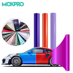 Film de protection de carrosserie en vinyle décoratif automobile TPU, série de couleurs de peinture automobile d'origine, vente en gros d'usine, film de changement de couleur - Product Image 1