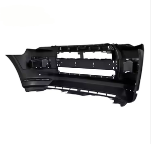 <b>Black</b> Front Bumper for Toyota 4Runner Limited 2014-21 Plastic with Park Assist Sensor Cutouts Replacement Bumper Assembly - Product Image 2
