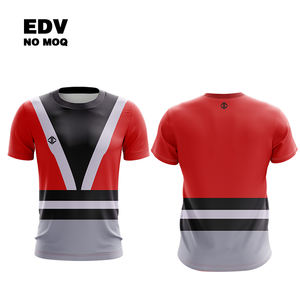 Identification d'équipe T-shirts sur mesure Impression à la demande Chemises de sport en polyester T-shirt de dernière conception pour le sport - Product Image 6