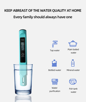 Compteur Tds de haute qualité 0-9999 Ppm Test de qualité de l'eau Testeur numérique Portable Tds pour piscines/boire