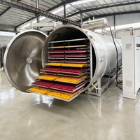 Machine de lyophilisation sous vide commerciale, lyophilisateur alimentaire industriel, équipement de séchage par congélation des fruits et légumes