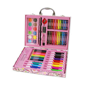 67個ポータブルカスタマイズクリエイティブ描画ペイントセット子供年齢3 + 文具アートセット絵画用 - Product Image 2