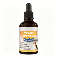En stock : Gouttes pour chiens contre les infections à levures, complément alimentaire à base de plantes, liquide naturel, soulagement des démangeaisons, traitement des allergies, santé