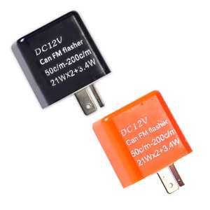 <span class=keywords><strong>Clignotant</strong></span> Led carré universel réglable pour motos, lampes pour feux de stop, 12V - Product Image 5