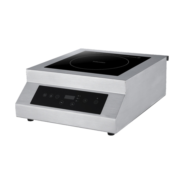 High Power 5000W Single Flat Burner Sensor Control Pure Cpper Coil Commercial Induction Cooker