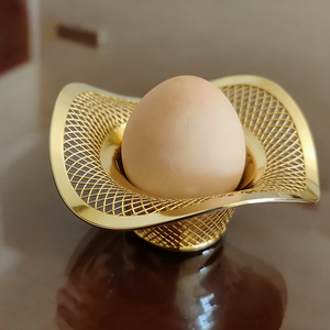 ISO9001 Certified Custom Size <b>Egg</b> Holder Aluminum/Stainless Steel, No MOQ for Hotel & Gift Projects - Product Image 1