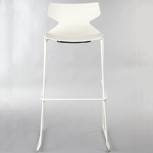 <span class=keywords><strong>Tabouret</strong></span> haut certifié ANSI/BIFMA avec structure en acier, assise en plastique, design contemporain, durable, écologique, mobilier commercial - Product Image 2