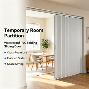 <span class=keywords><strong>Porte</strong></span> accordéon en PVC durable à <span class=keywords><strong>prix</strong></span> d'usine, étanche et anti-corrosion, pour intérieur, idéale pour les marchés d'Asie du Sud-Est à forte humidité - Product Image 1