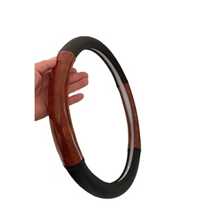 <span class=keywords><strong>Funda</strong></span> de cuero para <span class=keywords><strong>volante</strong></span> de coche de negocios ecológica cosida a mano, <span class=keywords><strong>funda</strong></span> para <span class=keywords><strong>volante</strong></span> de coche absorbente de sudor - Product Image 6