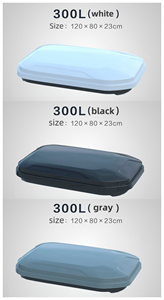 Double ouverture personnalisée 300L SUV ABS Sports Cargo Roof Rack Universal Car Top Roofbox for Roof Tronc Storage Universal Roofbox - Product Image 2