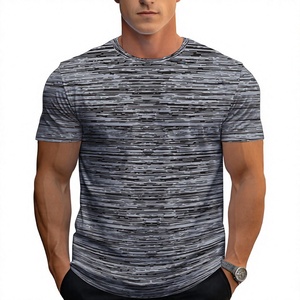 Camiseta de Lujo Blanca de Mezcla de Algodón y Poliéster, Tejido de Punto Fino, Cuello Redondo, Manga Corta, Corte Regular, Informal, Premium, Lisa - Product Image 1