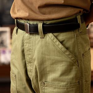 Мужские зимние мотоциклетные брюки из 100% хлопка, прямого кроя, со средней посадкой, свободные, повседневные, для авантюристов (новое исполнение) - Product Image 5