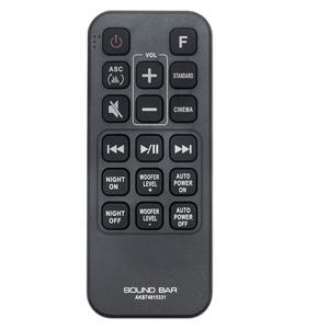 AKB74815311อะไหล่รีโมทคอนโทรลแถบเสียงสำหรับ <span class=keywords><strong>LG</strong></span> LAS260B LAS160B LAS453 LAC553B LAS453B รีโมทคอนโทรล - Product Image 1
