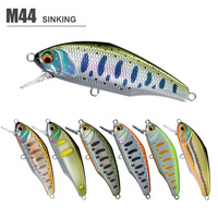Leurre dur OEM personnalisé à coulée rapide, ultraléger, type Stream Minnow, 3g 44mm, pré-monté pour la pêche à la truite en eau salée et eau douce