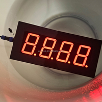 Affichage à LED numérique étanche IP68 Modbus-entrée analogique RTU/ASCII industriel étanche 7 segments Affichage à LED