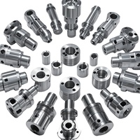 Fournisseurs de pièces de précision usinées par tournage et fraisage en aluminium anodisé, titane, laiton, ABS et acier, sur mesure, usine de Dongguan