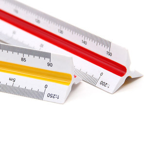 Règle triangulaire d'échelle architecturale en ABS, colorée, vente directe usine, pour architectes, étudiants, dessinateurs et ingénieurs - Product Image 5