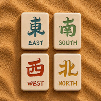 Monkey King American Mahjong Tiles Travel Set Journey To The West Design Heirloom Mahjong Tiles Entertainment Sun Wukong