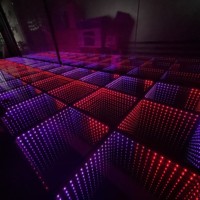 Programmable RVB dmx512 IP65 vidéo a mené l'éclairage de dj de plancher de danse