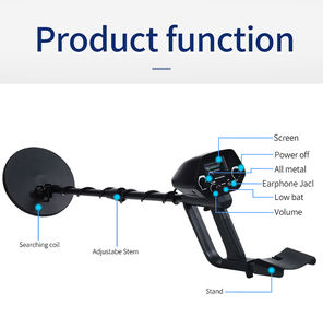 Fabrika fiyat sıcak satış MD4030P kolay kullanım acemi plaj kullanımı hobi hazine av yeraltı Metal dedektörü - Product Image 5