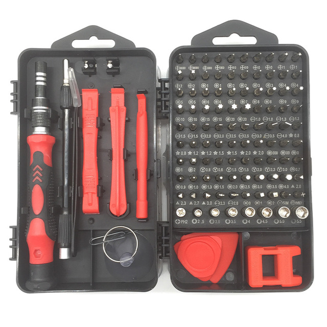 115 in 1 Opening Tools Disassemble Kit for Smart Mobile Phone Repair Tools Kit Screwdriver Set