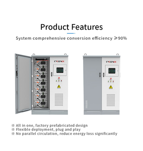 Système BESS tout-en-un 100 kWh/112 kWh avec batterie LiFePO4 et onduleur hybride 40 kW/50 kW/60 kW pour système hors réseau et connecté au réseau, idéal pour l'alimentation sans interruption (UPS) et le lissage des pics de consommation - Product Image 2