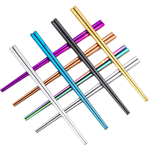 <span class=keywords><strong>Palillos</strong></span> cuadrados <span class=keywords><strong>de</strong></span> titanio <span class=keywords><strong>de</strong></span> estilo japonés coreano <span class=keywords><strong>de</strong></span> 23cm, <span class=keywords><strong>palillos</strong></span> <span class=keywords><strong>de</strong></span> Metal <span class=keywords><strong>de</strong></span> muestra gratis <span class=keywords><strong>de</strong></span> <span class=keywords><strong>acero</strong></span> inoxidable 304 - Product Image 2