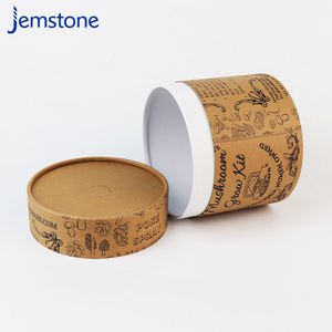 Emballage de tube de papier de boîte de cylindre de carton imprimé par coutume de conception libre de matériaux écologiques - Product Image 2