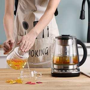 Hervidor Eléctrico de Vidrio Transparente con Infusor de Té - Product Image 2