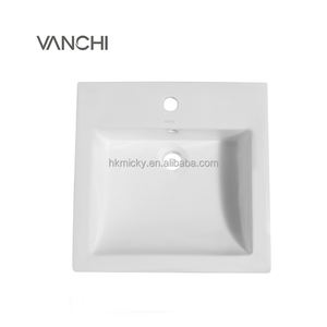 Lavabo de salle de bain, <span class=keywords><strong>mini</strong></span> évier moderne en céramique sur le comptoir, lavage des <span class=keywords><strong>mains</strong></span>, salle de bain, <span class=keywords><strong>wc</strong></span> - Product Image 3