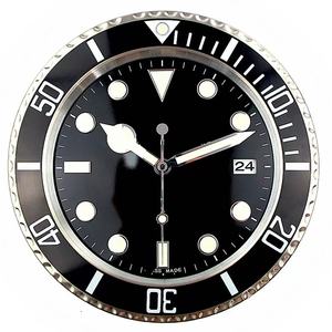 Bán Chạy Nhất Sang Trọng Mặt Duy Nhất Kim Loại Đồng Hồ Treo Tường Hiện Đại Thạch Anh Thiết Kế Cổ Kim Cho Trang Trí Nội Thất Thương Hiệu Nổi Tiếng Đồng Hồ Đồng Hồ - Product Image 3