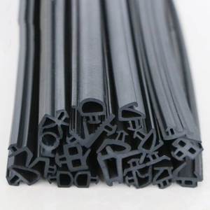 2-10mm đen EPDM TPE PVC miếng đệm kính hạt cao su nêm con dấu cho <span class=keywords><strong>uPVC</strong></span>/nhôm cửa sổ con dấu cao su - Product Image 3