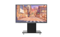 Pizarra blanca interactiva todo en uno de 86 pulgadas, monitor LED multitáctil, PC táctil infrarroja con características de pizarra, máquina de Conferencia
