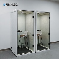 Cabine de travail insonorisée mobile personnalisée pour bureau, studio musical, ou espace de travail silencieux à vendre